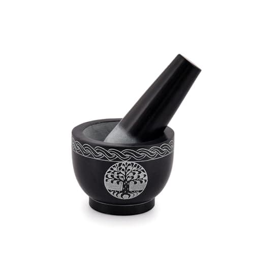 Samhita KC483 Tree of Life Mortar & Pestle