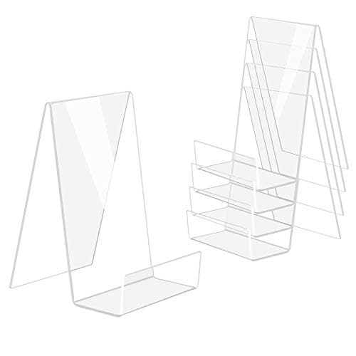 DesignSter 200824-1 Acrylic Cookbook Holder 5-Pcs