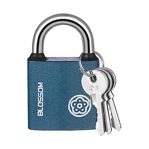 RosewineC Blossom 38MM Blue Padlock
