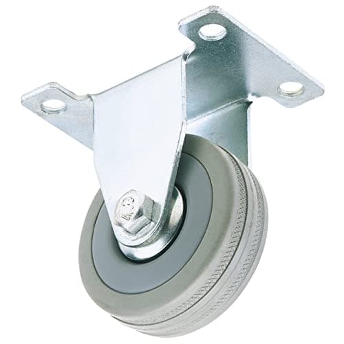 Draper 65472 50mm Fixed Plate Rubber Castor