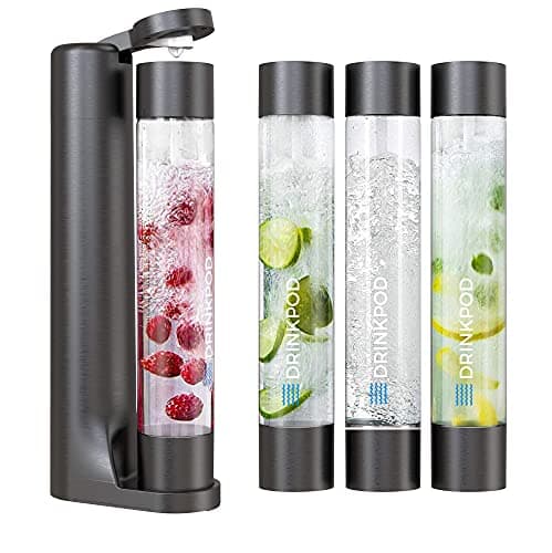 Drinkpod Fizzpod Soda Maker with 3 Bottles