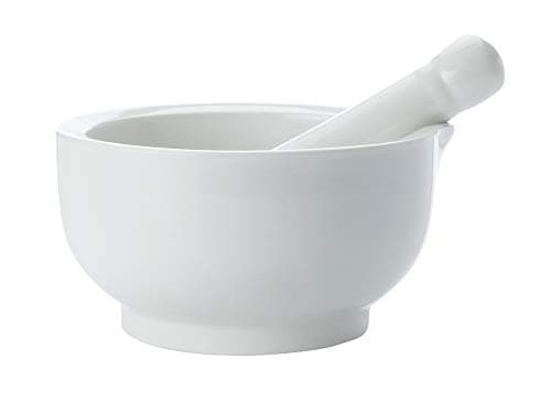 Maxwell & Williams Basics White Porcelain Mortar Set