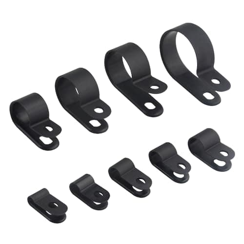 TOVOT 450 PCS Nylon Cable Clips Set