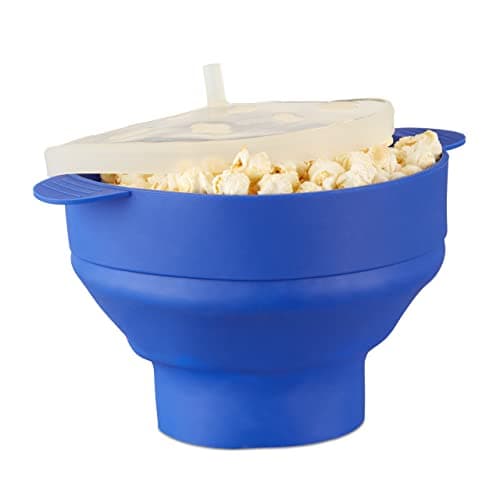 Relaxdays Silicone Microwave Popcorn Popper 10021759