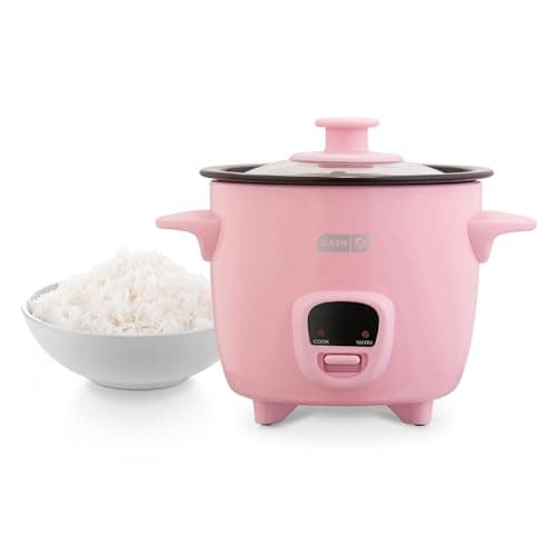 Dash Mini Rice Cooker DRCM200GBPK04 Pink