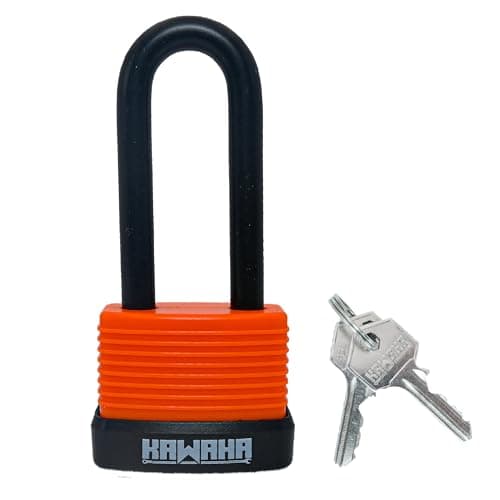 Kawaha 92/40L-4P Long Shackle Padlock Set