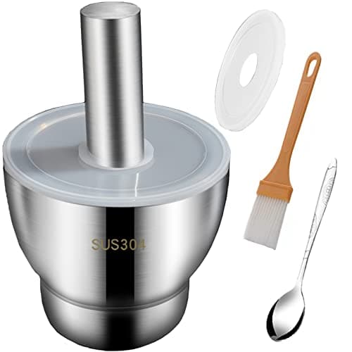Locci Small Stainless Steel Mortar & Pestle