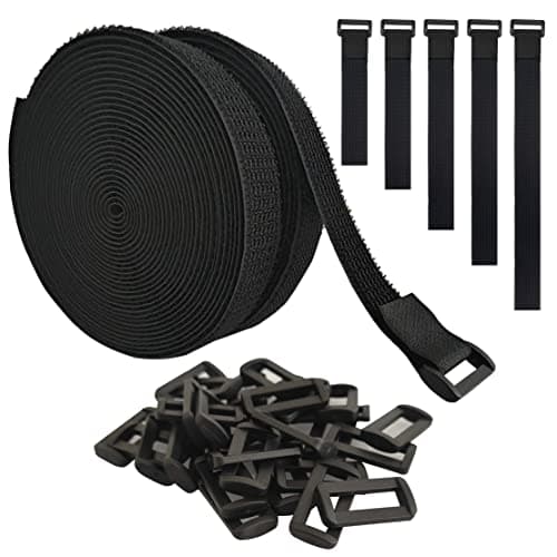 Uonika 22NCS0907 40ft Hook and Loop Straps Kit
