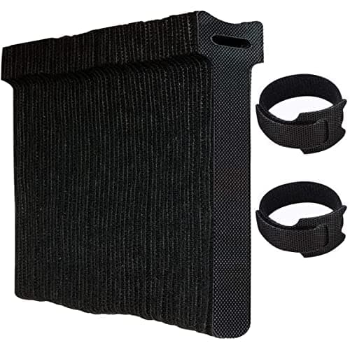 Menmamenma 100 Pcs Black Cable Straps WE04221024ZD02