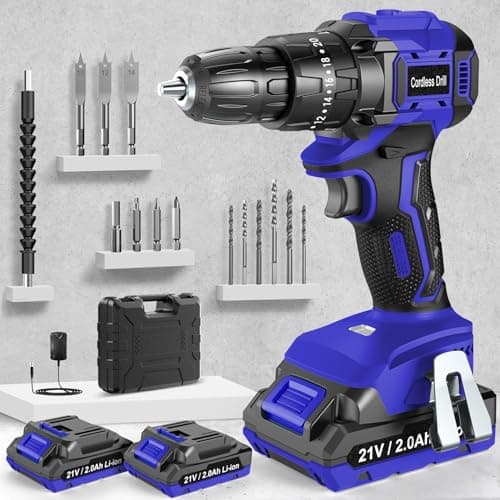Ceeigoo DZL00051 Cordless Combi Drill 21V