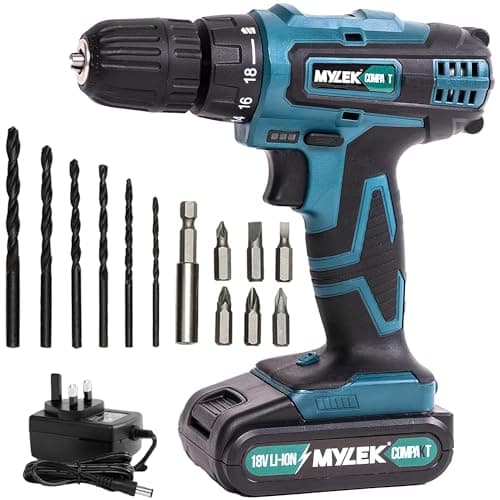 Mylek MY18VCB Cordless Combi Drill 18V